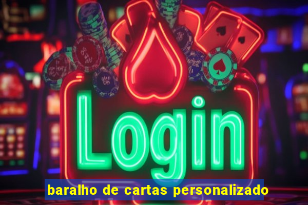 baralho de cartas personalizado